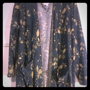 LuLaRoe Sarah duster cardigan. XL